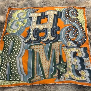 Hermès Multicolor Silk Scarf